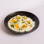 بيض تركي باللبن