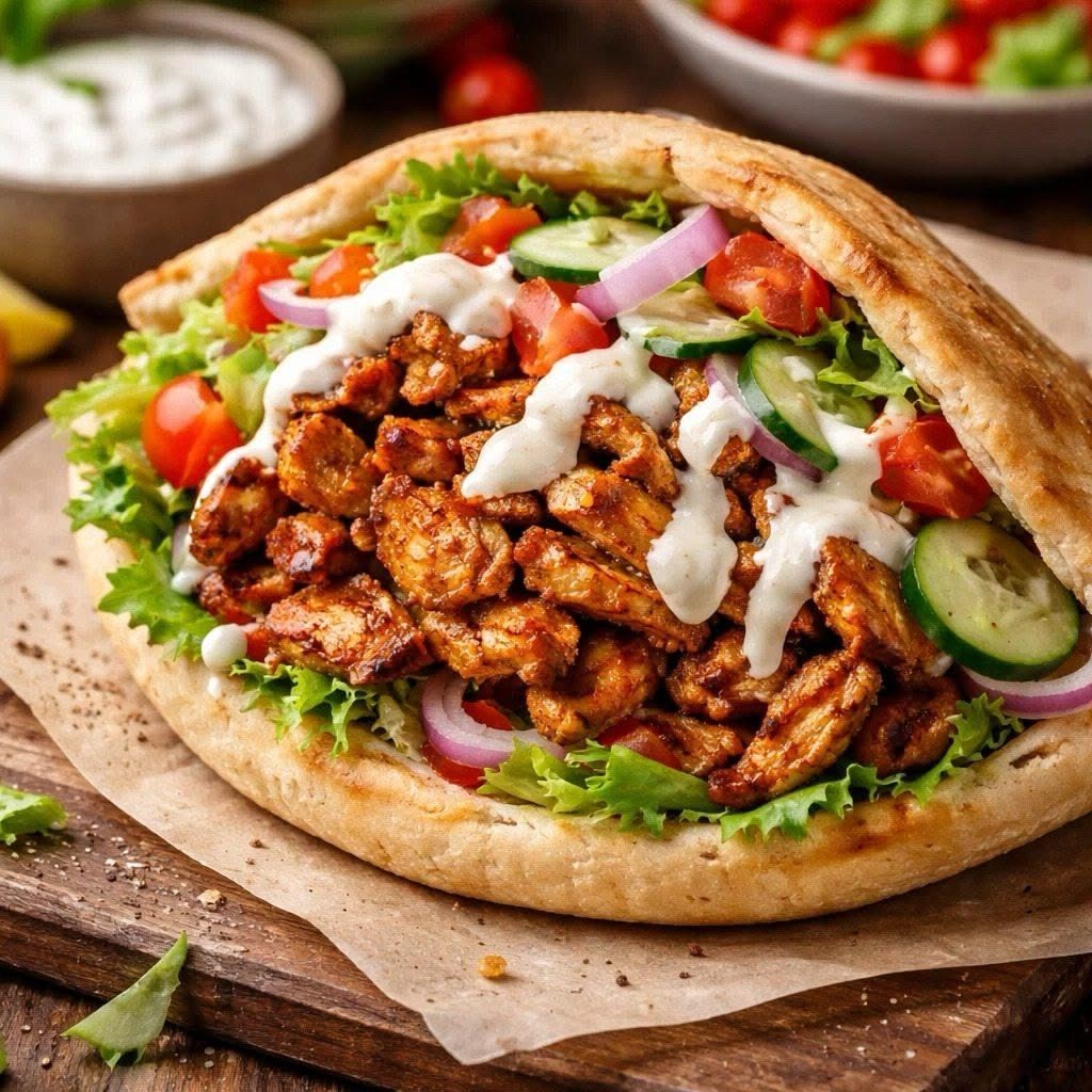 سندويش كباب دجاج