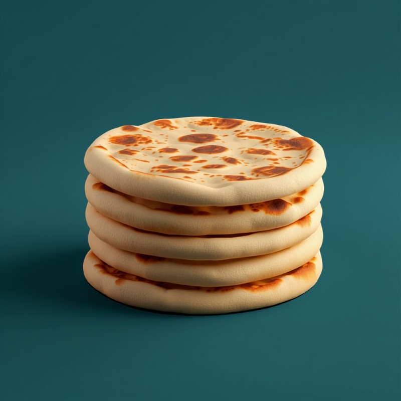 نان زبدة وبالثوم