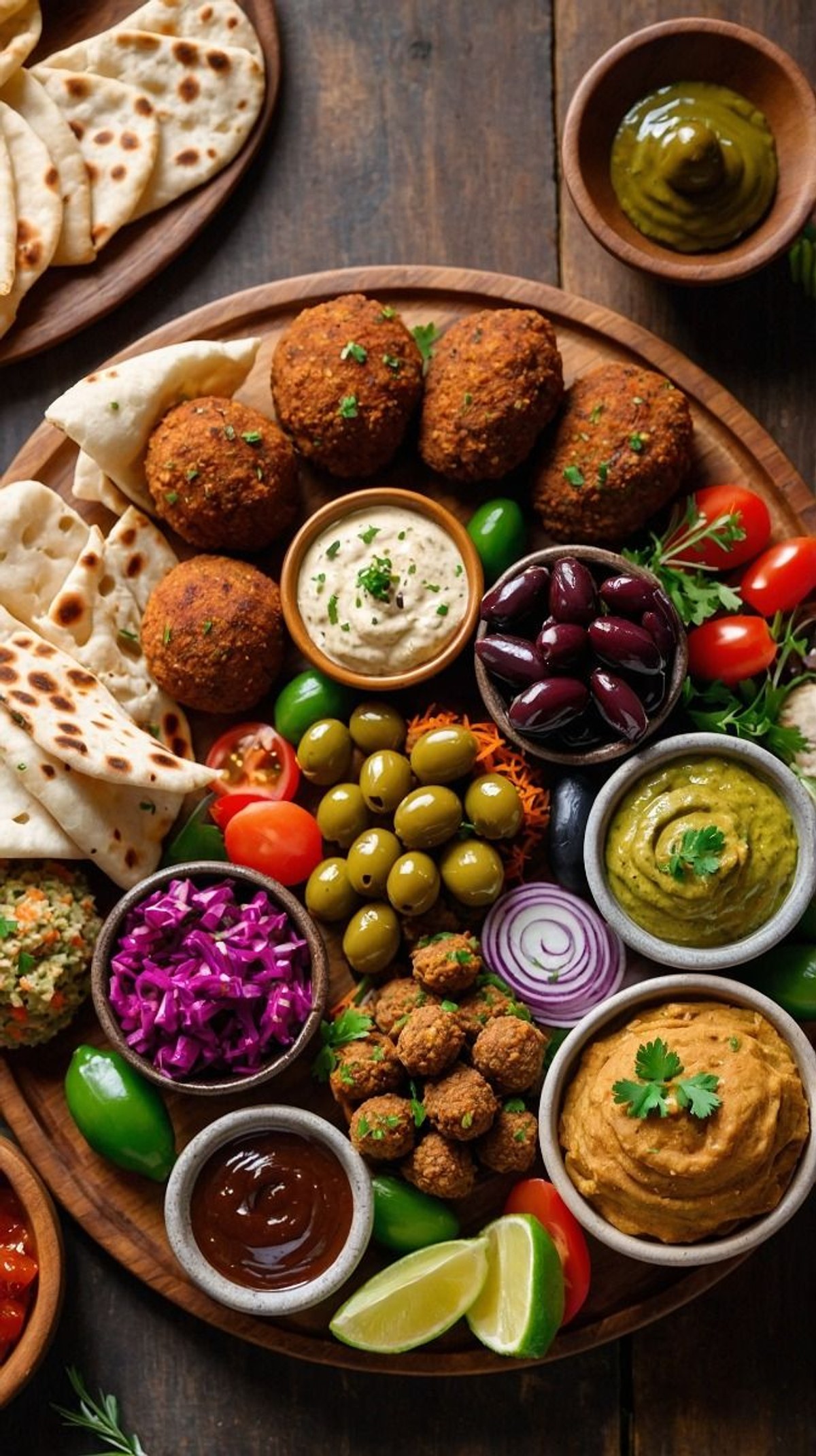 صحن سلطات مشكل