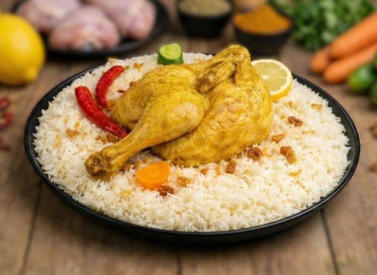 حبة دجاج مندي