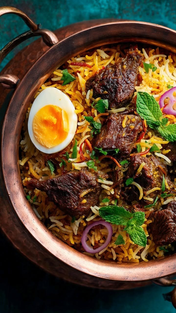 برياني اللحم