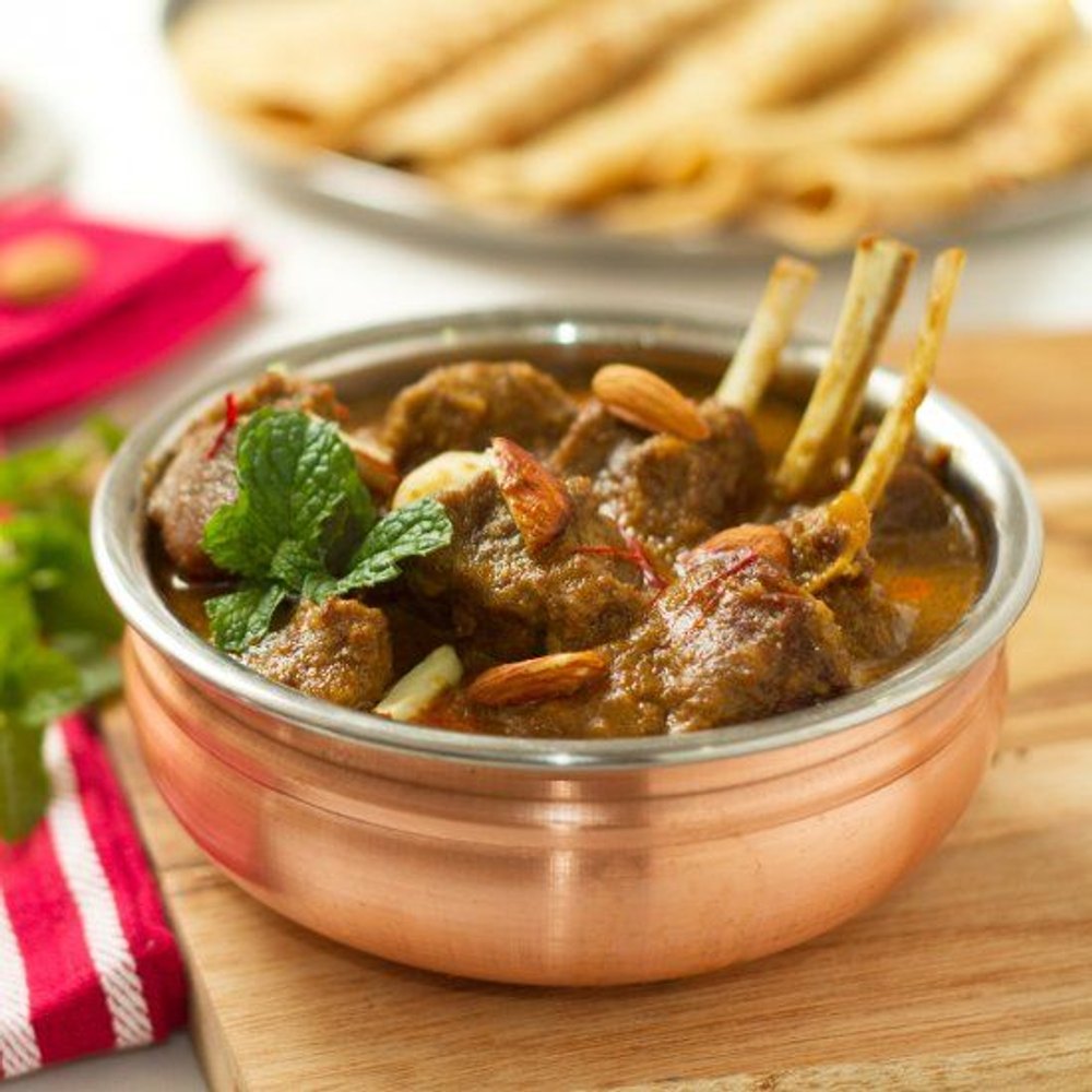 لحم ضأن كورما بالزعفران