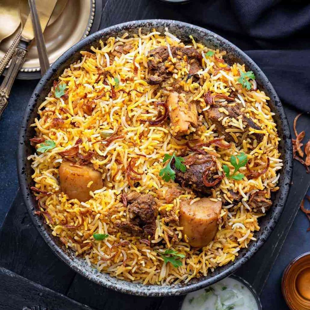 برياني لحم