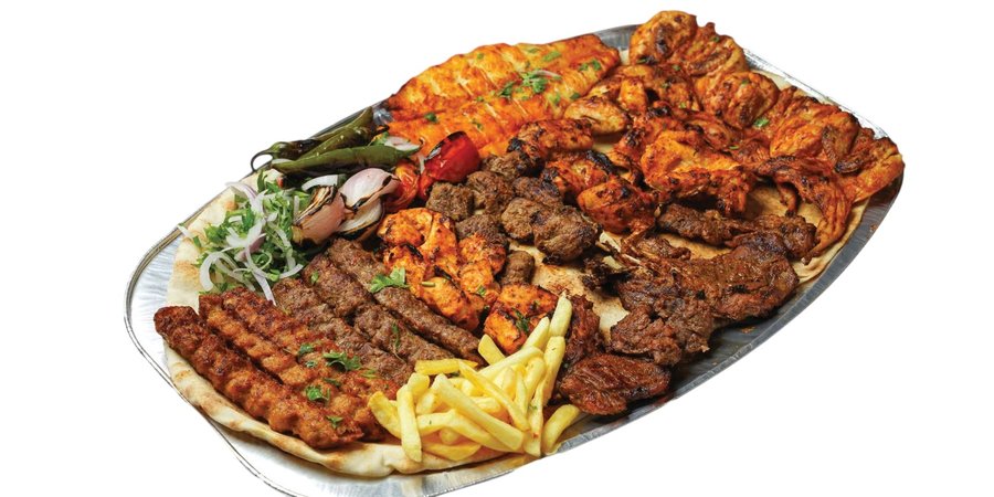 صنية مشكل مشاوي كبيرة
