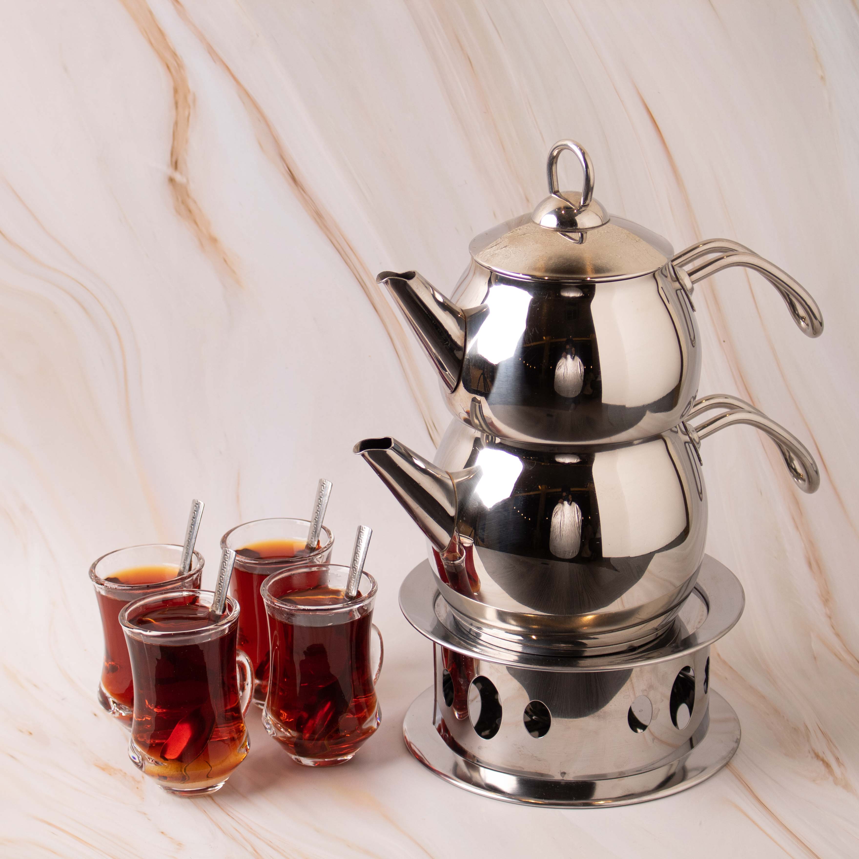 شاي بخار - إبريق صغير