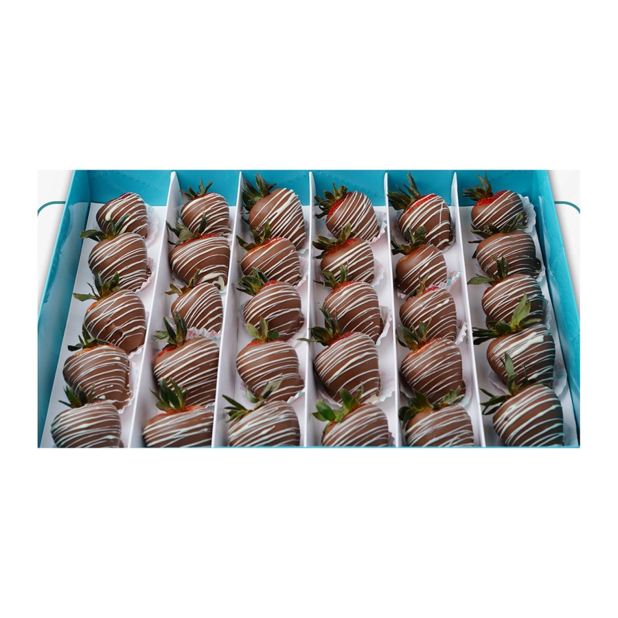 فراولة بالشوكولاته